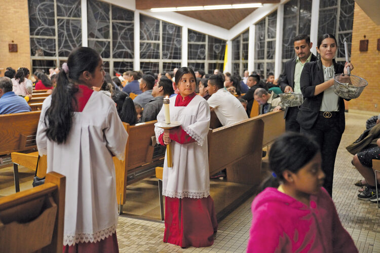 Worship like home for migrants in heartland town